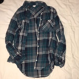 plaid shirt
